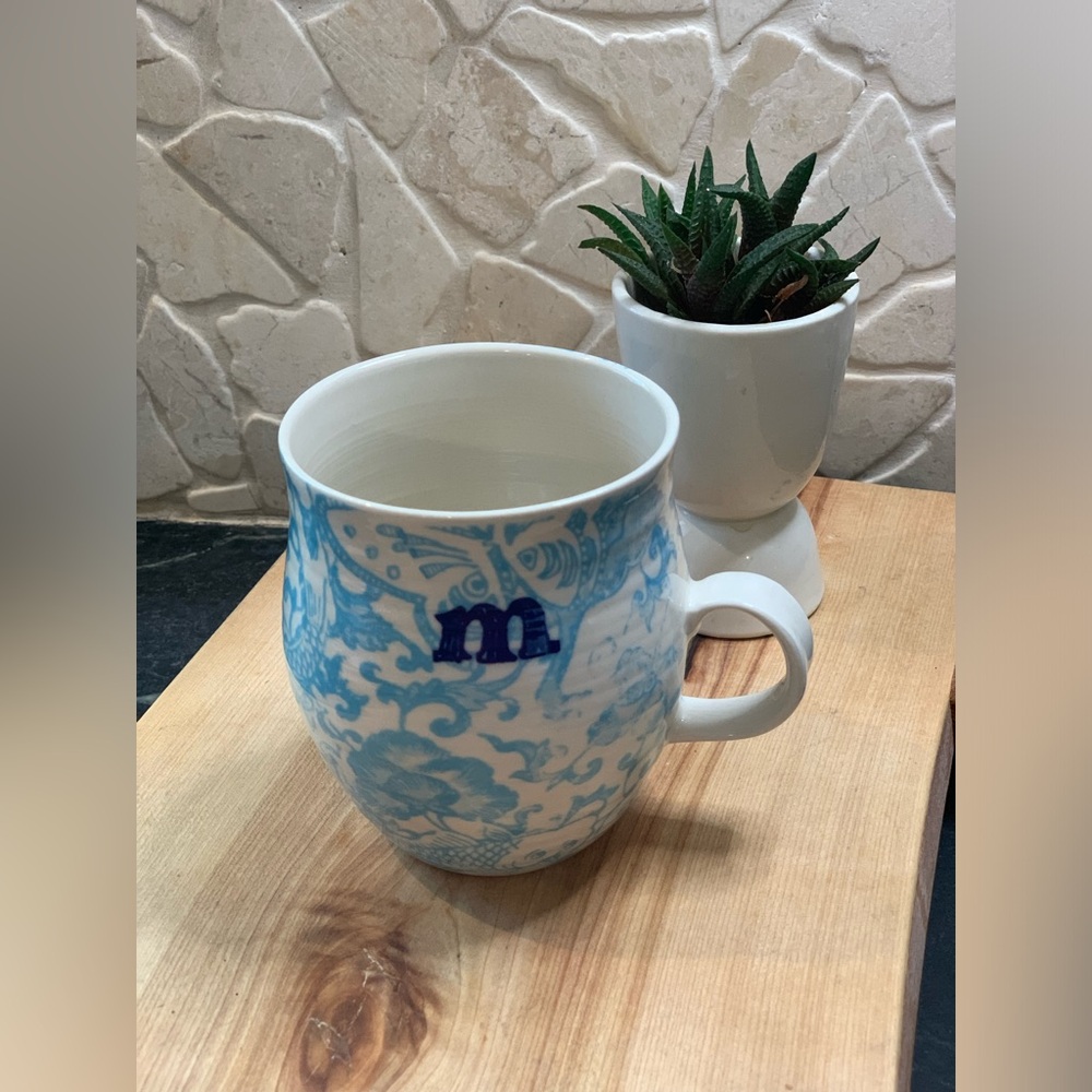 ANTHROPOLOGIE | Homegrown Mug | Initial “m”